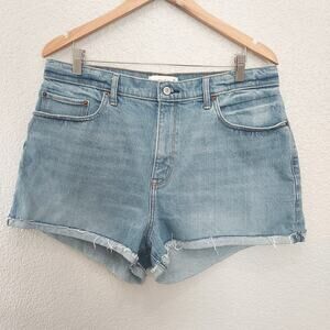 Abercrombie & Fitch Light Blue Denim Jean Shorts